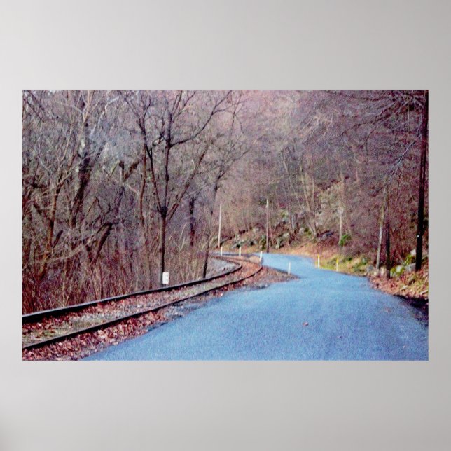 Autumn Railroad Poster (Front)