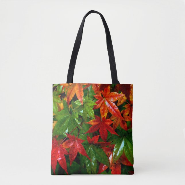 Autumn Rain Tote Bag (Front)