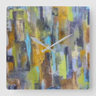 Autumn Rain Wall Clock