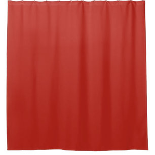 Autumn Red Orange Shower Curtain