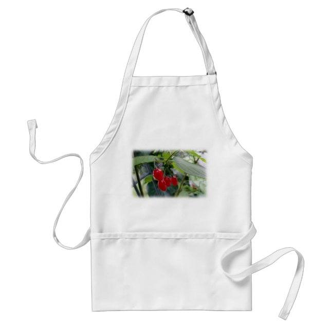 Autumn red spots standard apron (Front)