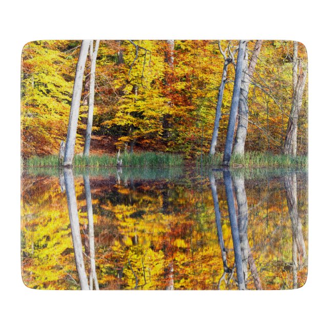 Autumn Reflection Cutting Board (Front)