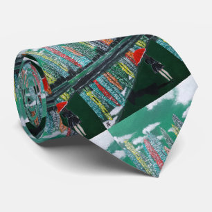 Autumn Reflection Painting by Alfred Fox Tie