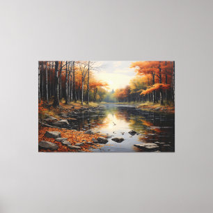 Autumn Reflections Canvas Print