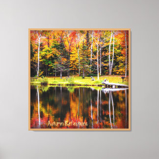 Autumn Reflections Canvas Print