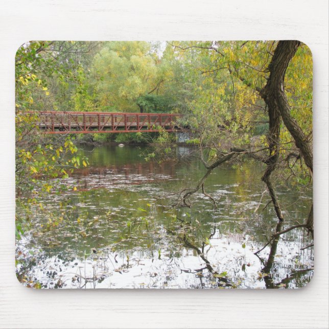 Autumn Reflections Mouse Mat (Front)
