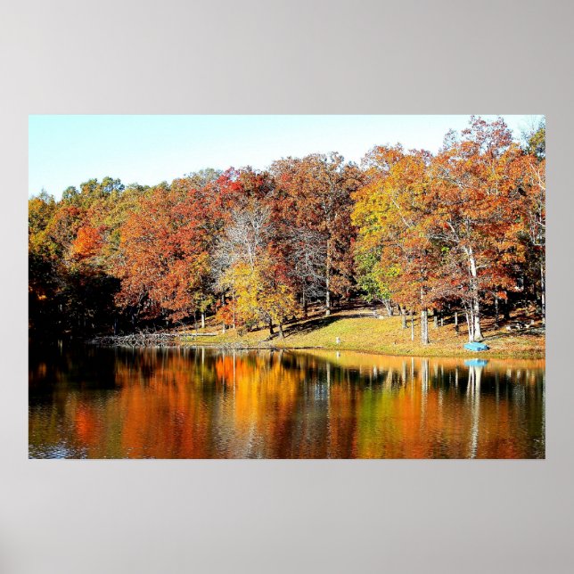 Autumn Reflections Poster (Front)
