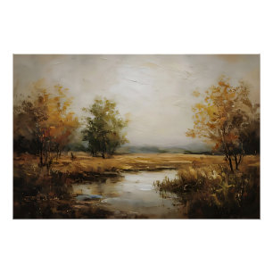 Autumn Reflections Poster