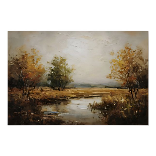 Autumn Reflections Poster (Front)