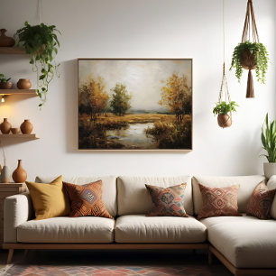 Autumn Reflections Poster