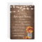 Autumn Rehearsal Dinner Rustic Wood String Lights