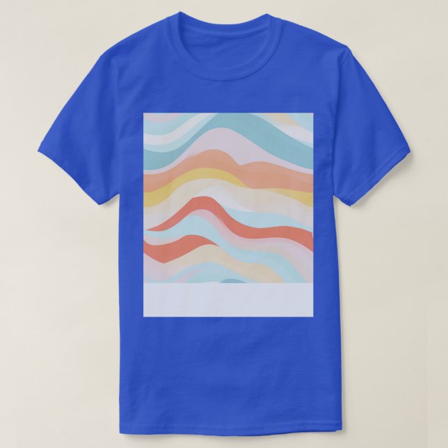 Autumn Retro Pastel Doodle Delight 21 Copy T-Shirt (Design Front)