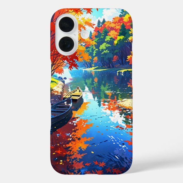 Autumn Riverside Glow Case-Mate iPhone Case (Back)