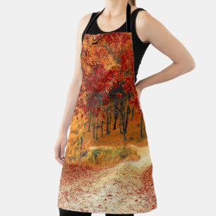 Autumn Road Apron