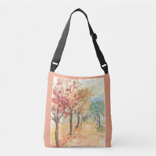 Autumn Road Crossbody Bag