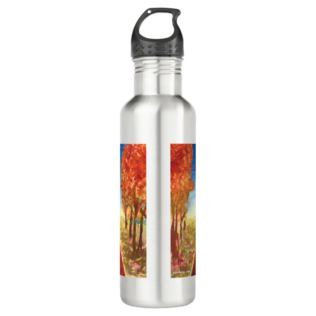 Autumn Road - KidsArt for CHOC 710 Ml Water Bottle (Front)