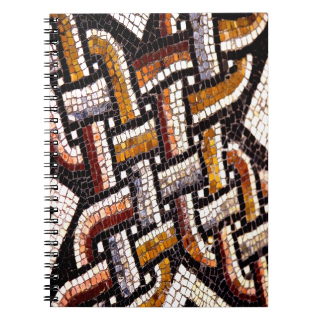Autumn Roman Mosaic Notebook (Front)