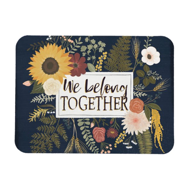 Autumn Romance IV | We Belong Together Magnet (Horizontal)