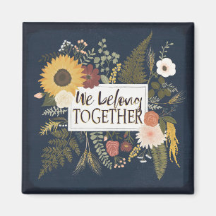 Autumn Romance IV We Belong Together Magnet