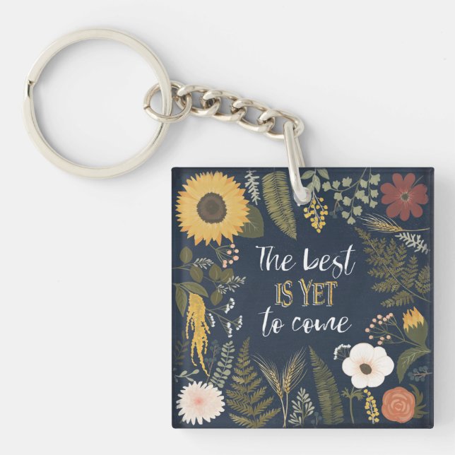 Autumn Romance VI | The Best is Yet To Come Key Ring (Front)