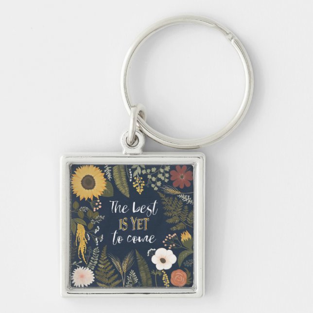Autumn Romance VI | The Best is Yet To Come Key Ring (Front)