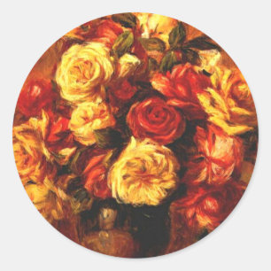 Autumn Roses Stickers