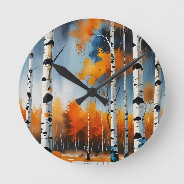 Autumn’s Finest Round Clock (Front)