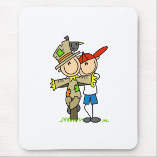 Autumn Scarecrow Mouse Mat