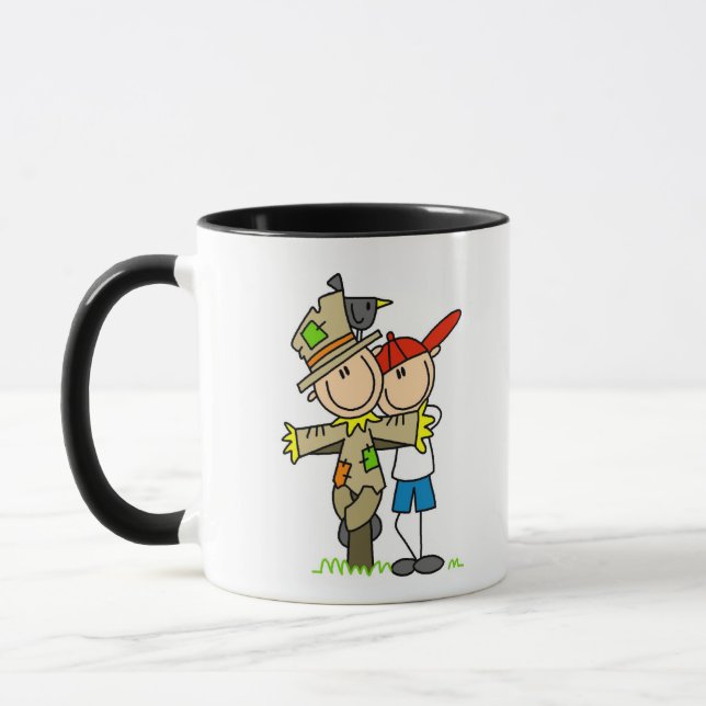 Autumn Scarecrow Mug (Left)