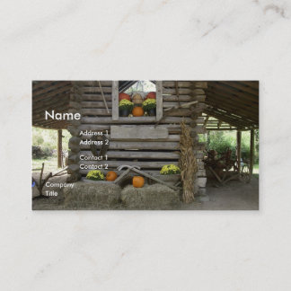 Autumn Scene Business Card