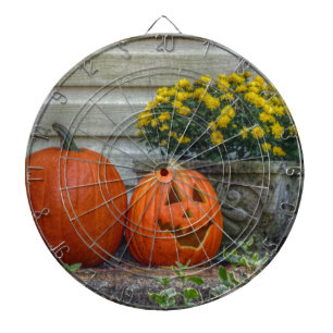 Autumn Scene Dartboard