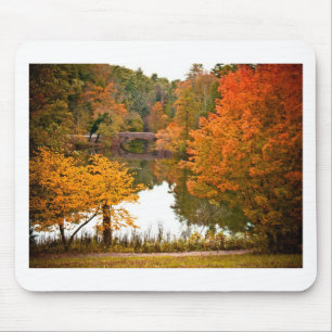 Autumn Scene Mouse Mat