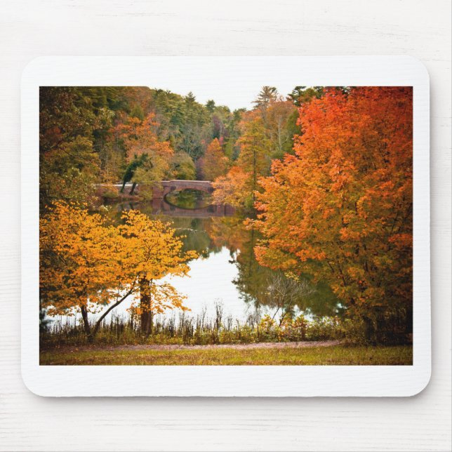 Autumn Scene Mouse Mat (Front)
