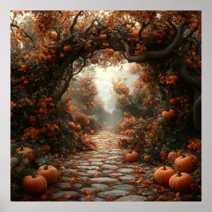 Autumn Scene Poster