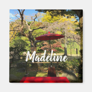 Autumn Scenery at Japanese Garden Magnet