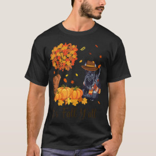 Autumn Scottish Terrier Scottie Dog Lover It's Fal T-Shirt