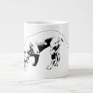 Autumn Scout in Ink Large Coffee Mug