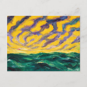 Autumn Sea Emil Nolde Postcard