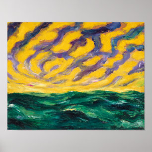 Autumn Sea Emil Nolde Poster
