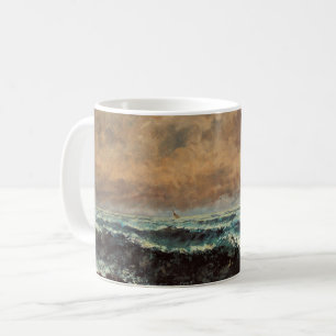 Autumn Sea – Gustave Courbet Coffee Mug
