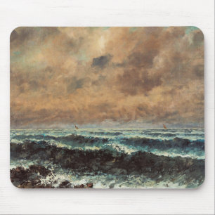 Autumn Sea – Gustave Courbet Mouse Mat