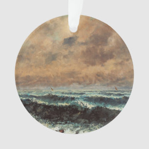 Autumn Sea – Gustave Courbet Ornament