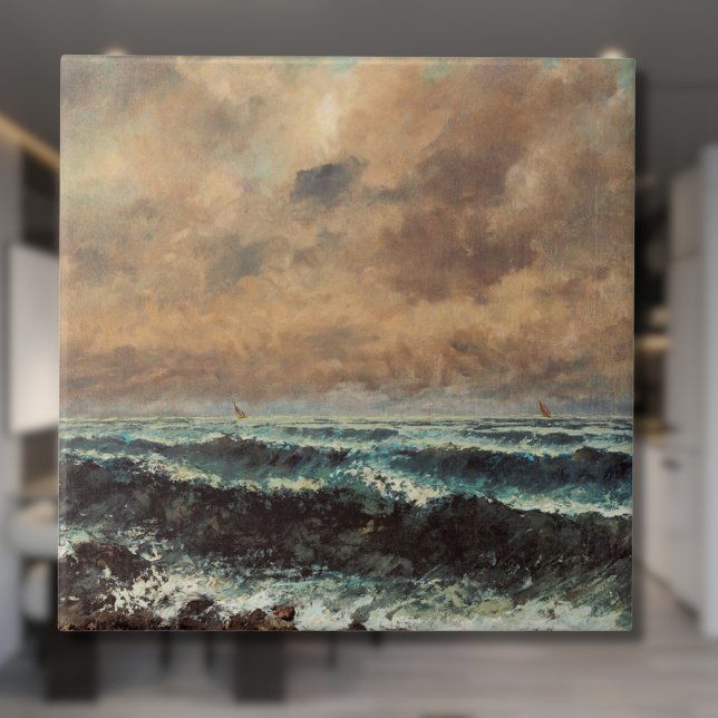 Autumn Sea – Gustave Courbet Tile (Creator Uploaded)