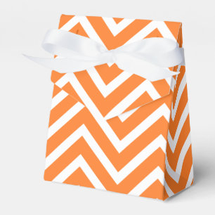 Autumn Season Chevron Pattern Favour Box