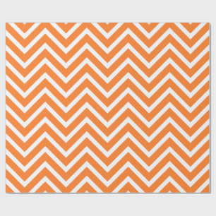 Autumn Season Chevron Pattern Wrapping Paper