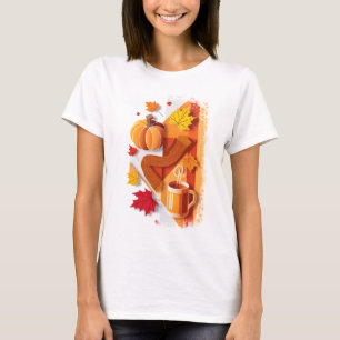 Autumn Season Fall Tshirt Halloween Gift