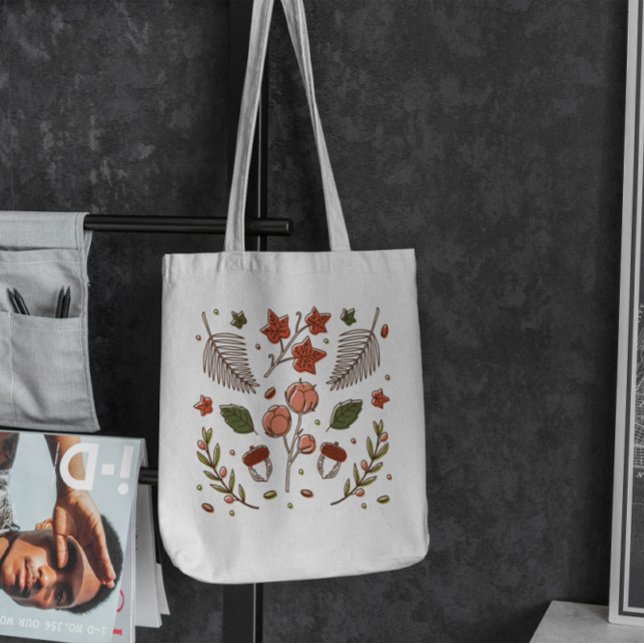 Autumn Season Leaves Tote Bag (Creator Uploaded)
