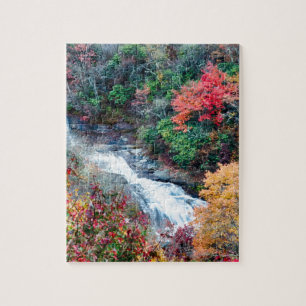 autumn season morning on blue ridge parkway mounta jigsaw puzzle