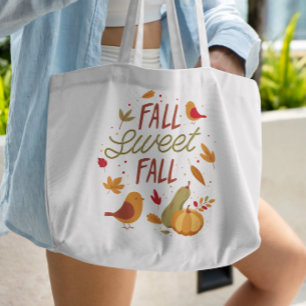 Autumn Season Nature Tote Bag