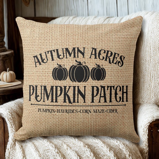 Autumn Season Throw Pillow (Creator Uploaded)